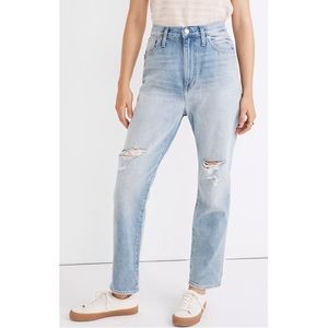 Madewell High Rise Mom Jeans